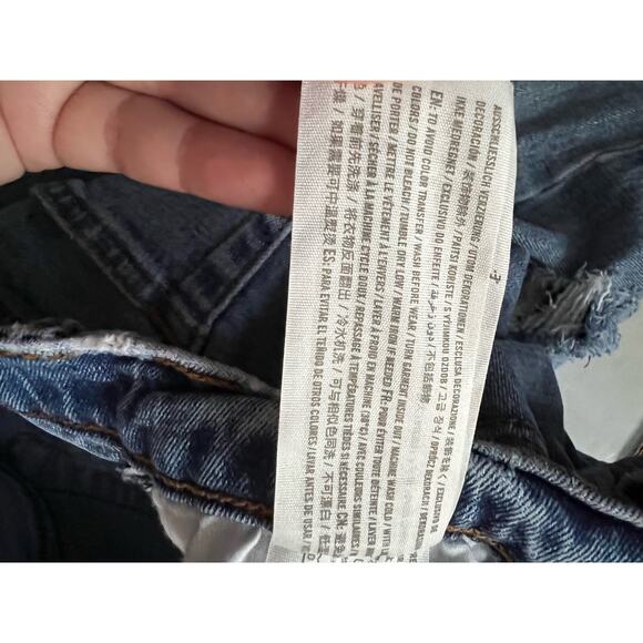 Abercrombie & Fitch Curve Love The Ankle Straight Ultra High Rise Jeans 28/6R - Picture 9 of 9